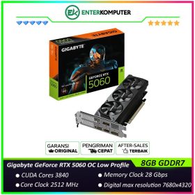 Gigabyte GeForce RTX 5060 8GB GDDR7 OC Low Profile - GV-N5060OC-8GL