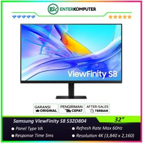 Samsung ViewFinity S8 S32D804 32" 4K UHD HDR10 USB-C Monitor / Monitor 32 Inch
