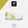 Sepatu Veja Campo White Liquor Chromefree Leather Sneakers Original - 36