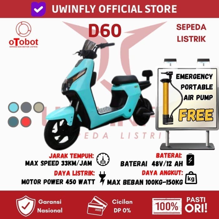 Uwinfly D60 450Watt Garansi Resmi