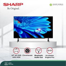 SHARP 4T-C42FK1i 42 Inch 4K Frameless Google TV - UNIT ONLY