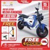 GODA 199 MAX MECHA KINGKONG Motor Listrik 72V/20AH Garansi Resmi [ Cashless ] - RRQ Gray Orange