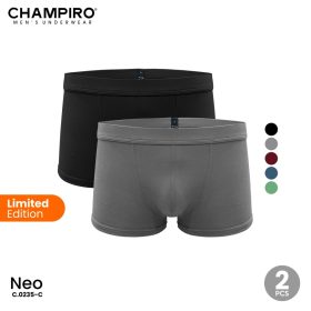 CHAMPIRO Celana Dalam Pria | "NEO" Premium Cotton Modal Semi Boxer Pria isi 2 pcs C.0235-C -