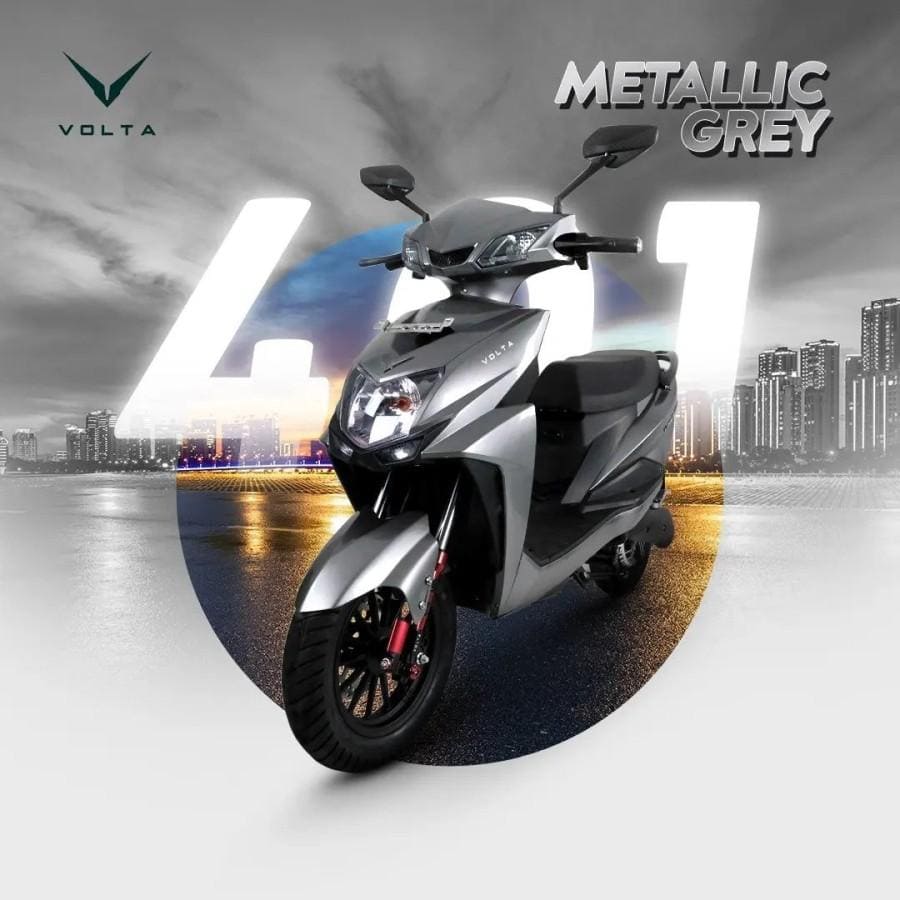 MOTOR LISTRIK VOLTA 401 SUBSIDI - Abu-abu - Gambar 2