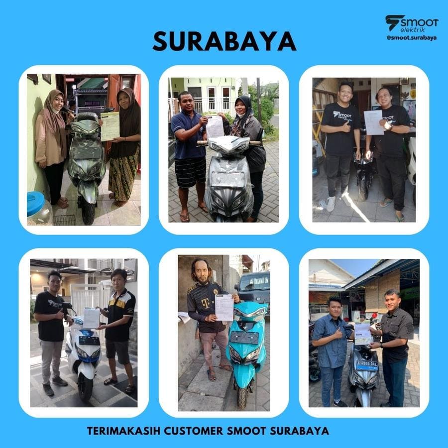 Motor Listrik Smoot Tempur Subsidi - Hitam - Gambar 6