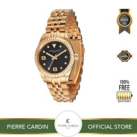 Pierre Cardin Watch CF.1012.MG.1, Opéra timbre Gold Moonless Night - Jam Tangan Wanita