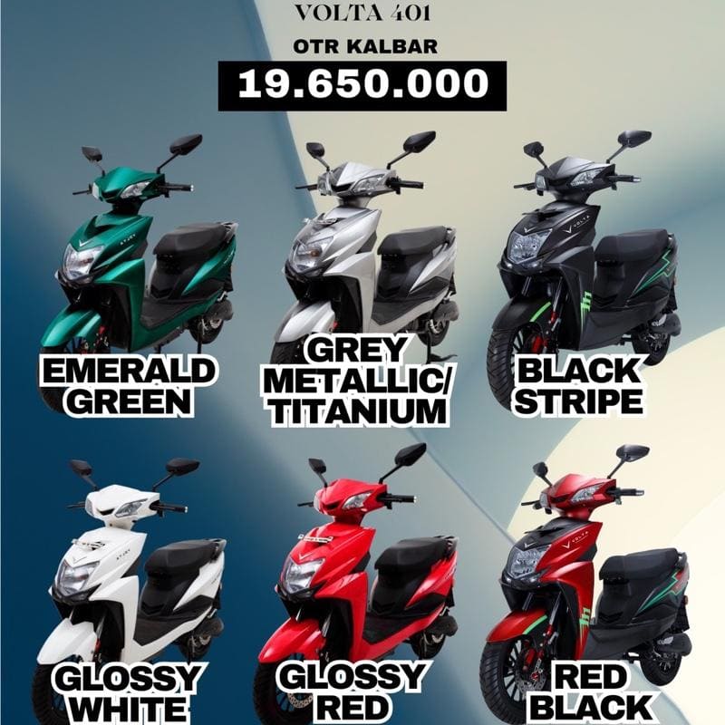 VOLTA 401 TITANIUM GREY - OTR Kalimantan Barat - Gambar 4